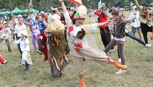 Žagarės vyšnių festivalio akimirka