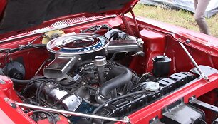 Amerikieti&scaron;kų automobilių sąskrydis pajūryje