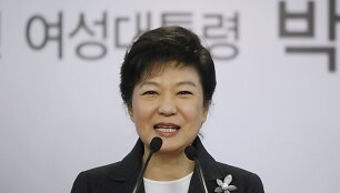 Pietų Korėjos prezidentė Park Geun-Hye