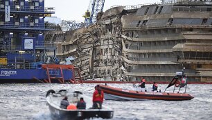 Kruizinio laivo &bdquo;Costa Concordia&ldquo; &scaron;onas