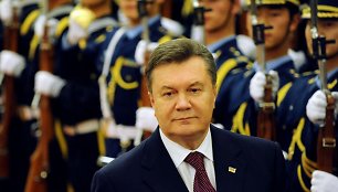 Ukrainos prezidentas Viktoras Janukovyčius