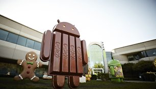 „Android 4.4“ operacinės sistemos versija vadinsis „KitKat“