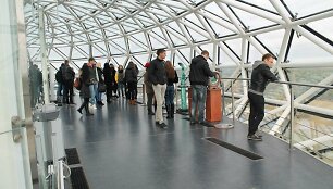 Studentai Molėtų observatorijoje