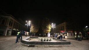 Po rungtynių mieste ramu
