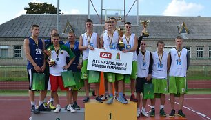 3x3 krep&scaron;inio komandos