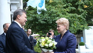 Dalia Grybauskaitė Ukrainoje