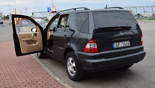 Latvio vairuotas vogtas „Mercedes-Benz“