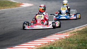 Gustas Grinbergas dalyvauja &bdquo;ROK Junior&ldquo; kartingo čempionato atrankos etapuose