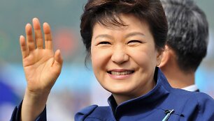 Pietų Korėjos prezidentė Park Geun-hye