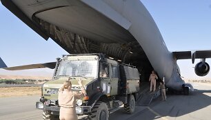 I&scaron; Čagčarano i&scaron;gabenama Lietuvių karių technika