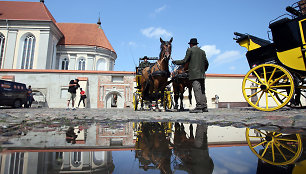 Pašto karietų sutiktuvės