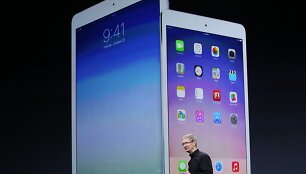 &bdquo;Apple&ldquo; naujovių pristatymo akimirka