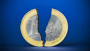 Suskilusi euro moneta