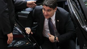 Kroatijos ministras pirmininkas Zoranas Milanovičius