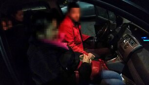 Sulaikyti nelegalūs migrantai ir jų gabentojai