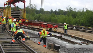 Projekto „Rail Baltic“ darbus Lietuvos teritorijoje planuojama baigti iki 2015-ų metų