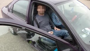 Sulaikyti nelegalūs migrantai