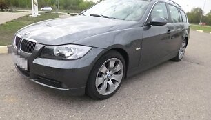 Konfiskuotas BMW rusi&scaron;kais registracijos numeriais