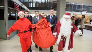 Kalėdų karavanas Vilniaus savivaldybėje