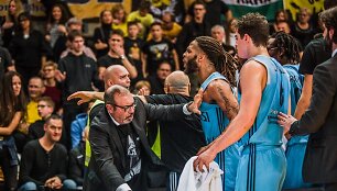 FIBA Čempionų lygos rungtynės paženklintos rasizmo protrūkiu
