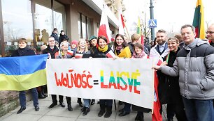 Lietuvos lenkai Nepriklausomybės eisenoje