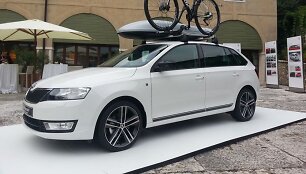 &bdquo;&Scaron;koda Rapid Spaceback&ldquo; pristatymas Veronoje