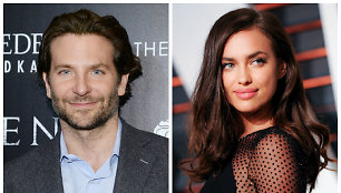 Bradley Cooperis ir Irina Shayk