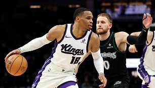Russellas Westbrookas ir Donte DiVincenzo