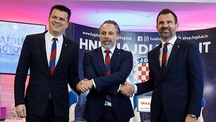 Mindaugas Nikoličius, Luk&scaron;a Jaubo&scaron;ičius ir Ivanas Leko