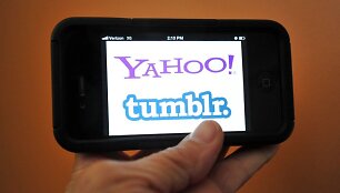 &bdquo;Yahoo!&ldquo; ir &bdquo;Tumblr&ldquo; logotipai