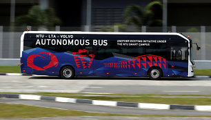  Autonominis „Volvo“ elektrinis autobusas