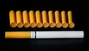 Ar žinote, kaip atrodo elektroninės cigaretės?