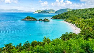 &bdquo;Trunk Bay&ldquo; paplūdimys, JAV Mergelių salos