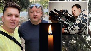 Žygimantas Barysas su tėvu Arvydu