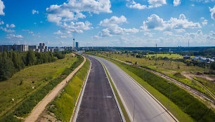 Vilniuje atidaromas Ukmergės gatvės Šiaurinės jungties viadukas