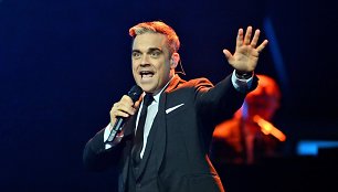 Robbie Williamsas švenčia 40-ąjį gimtadienį