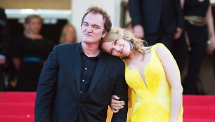 Uma Thurman ir Quentinas Tarantino