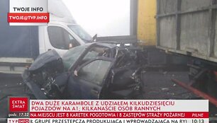 Masinė avarija Lenkijoje