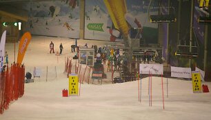 Druskininkuose vyksta Baltijos taurės kalnų slidinėjimo varžybos