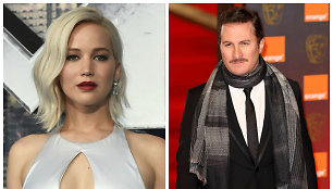 Jennifer Lawrence ir Darrenas Aronofsky