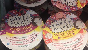 Produktai su \"Kakės Makės\" ženklu