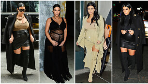 Nė&scaron;čios Kim Kardashian stilius