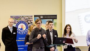 Konkurso &bdquo;Užaugink verslo idėją&ldquo; akimirka