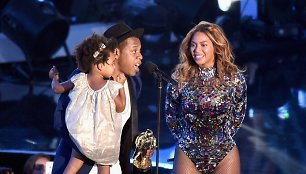 Jay Z su dukra Blue Ivy ir Beyonce