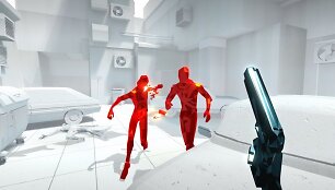 Žaidimo &bdquo;Superhot&ldquo; kadras