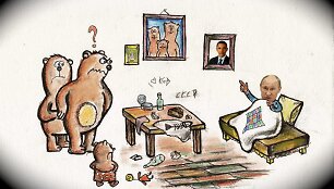 V.Putinas rusų pasakose
