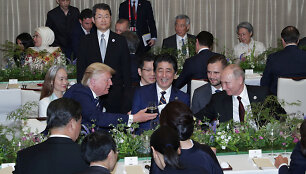 Donaldas Trumpas ir Vladimiras Putinas