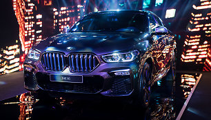 BMW X6 pristatymas