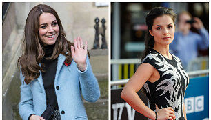 Kembridžo hercogienė Catherine ir Charlotte Riley