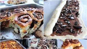 Bandelės su nutella ir oreo